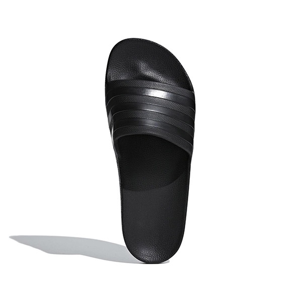 【ADIDAS】ADILETTE AQUA 休閒 拖鞋 基本款 黑 男女鞋 -F35550