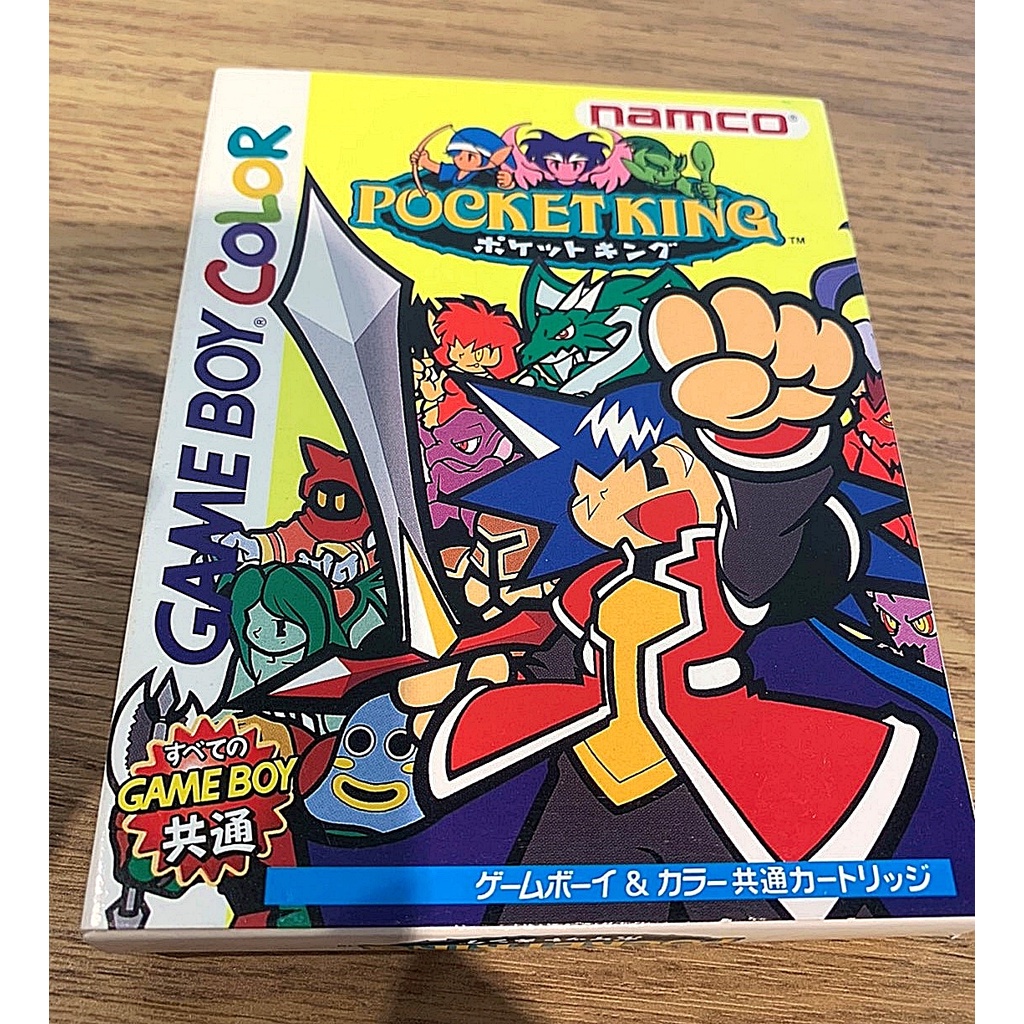 歡樂本舖 GBC GB 口袋勇者 Pocket King 任天堂 GameBoy GBA GBC 適用 日版 F9
