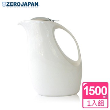 ZERO JAPAN 企鵝冷熱陶瓷壺(白)1500cc