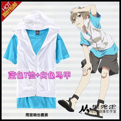 陽炎project 雨宮響也cos服目隱都市的演繹者日常t恤連帽衫衣服裝 蝦皮購物