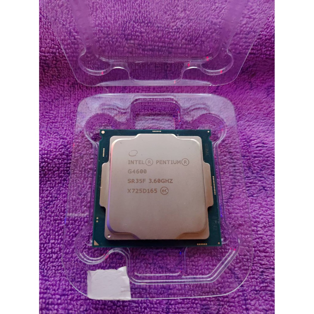 Intel Pentium處理器G4600 3.60GHz (9成新)文書.遊戲高CP值首選1151