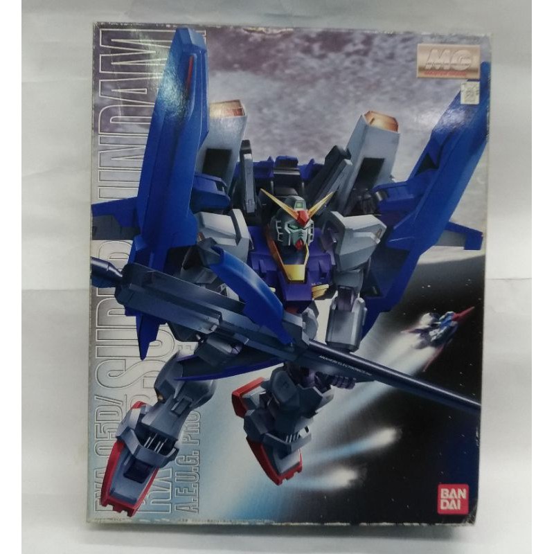 &lt;洽興&gt;BANDAI 正版  MG 1/100 FXA-05D RX-178 SUPER GUNDAM 超級鋼彈模型