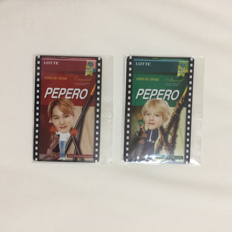 PEPERO EXO 伯賢 BAEKHYUN卡貼