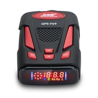 大新竹【阿勇的店】征服者 GPS-769 衛星定位測速器 全頻雷達一體機 安裝簡單 晝清夜明 直立支架 wifi更新