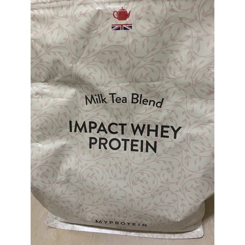 myprotein 乳清蛋白 奶茶（已開封即期品）