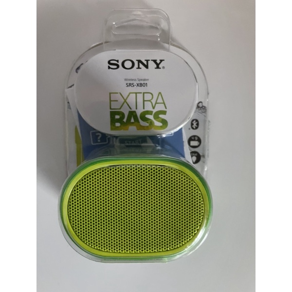 SONY SRS-XB01藍芽喇叭