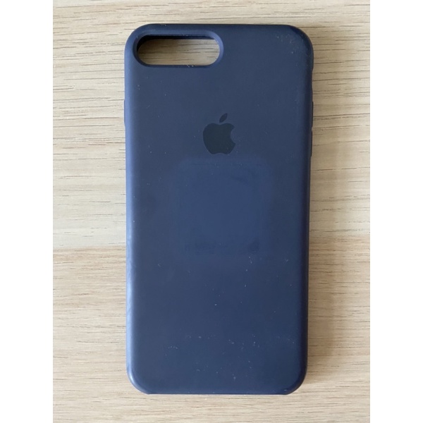 [二手] Apple蘋果 iPhone8 Plus i8+ 原廠矽膠手機殼 午夜藍 (iPhone7 Plus i7+)