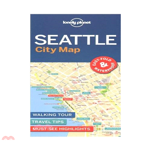 Lonely Planet Seattle City Map