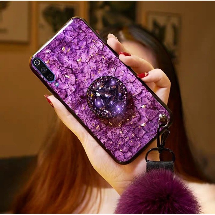 【二手】三星A70手機殼 矽膠 軟殼 保護套 全包 紫色