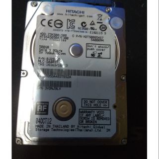 日立 Hgst 500gb 5400 轉 2.5 硬碟