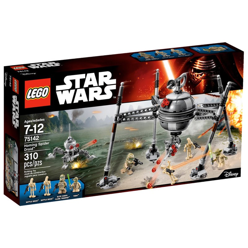 【積木樂園】樂高 Lego 75142 STAR WAR 星際大戰系列 蜘蛛機器人返巢