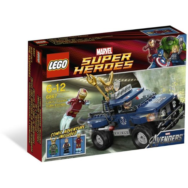 現貨 LEGO 6867 超級英雄系列 復仇者聯盟 Loki's Cosmic Cube Escape