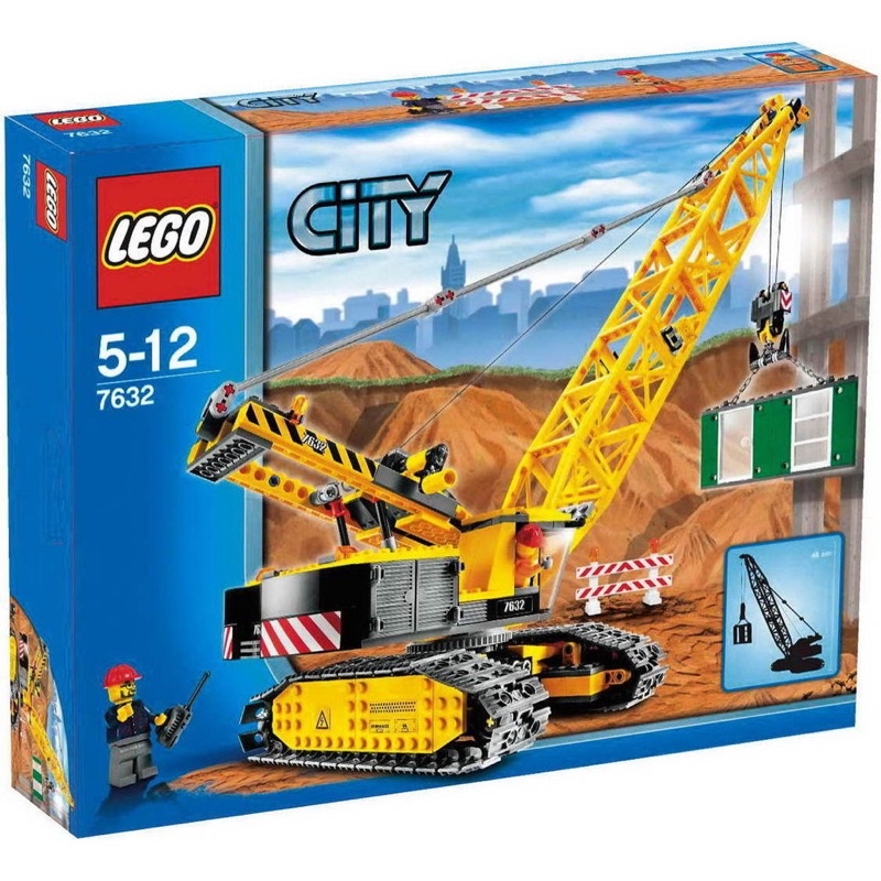 【台中翔智積木】LEGO 樂高 城市系列 7632 Crawler Crane 履帶起重機