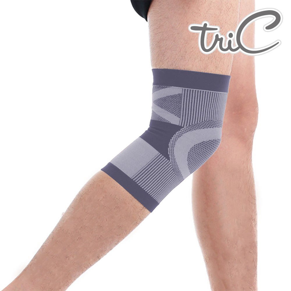 Tric 護膝-灰色 1雙 PT-G21 台灣製造 專業運動護具
