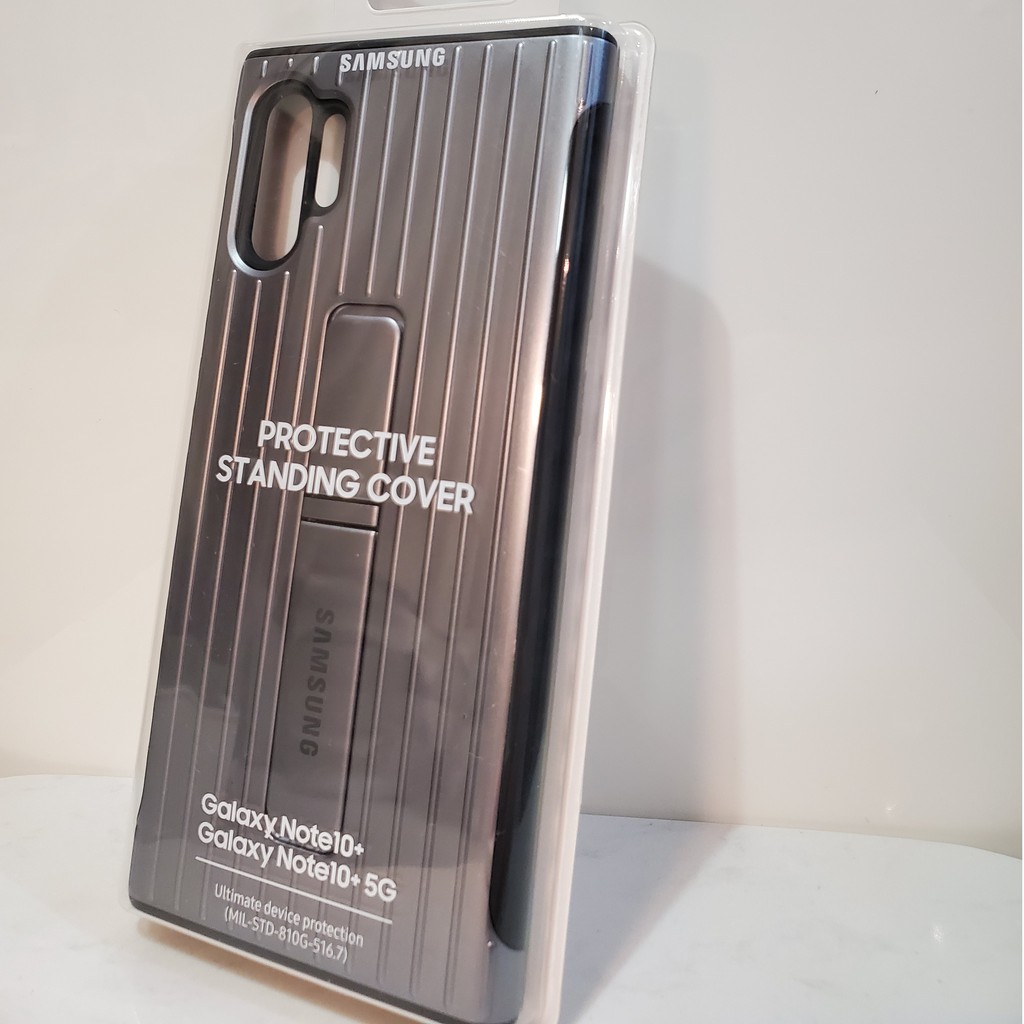 [原廠] [全新無開封] Galaxy Note10+ 立架式保護皮套