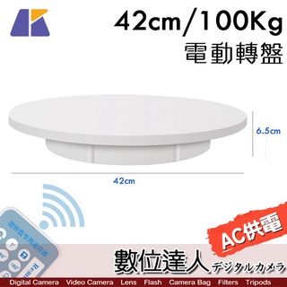 Keystone 可調速 電動轉盤 42cm 100Kg AC供電 / GIF動畫、環物、VR、3D建模掃描、櫥窗展示