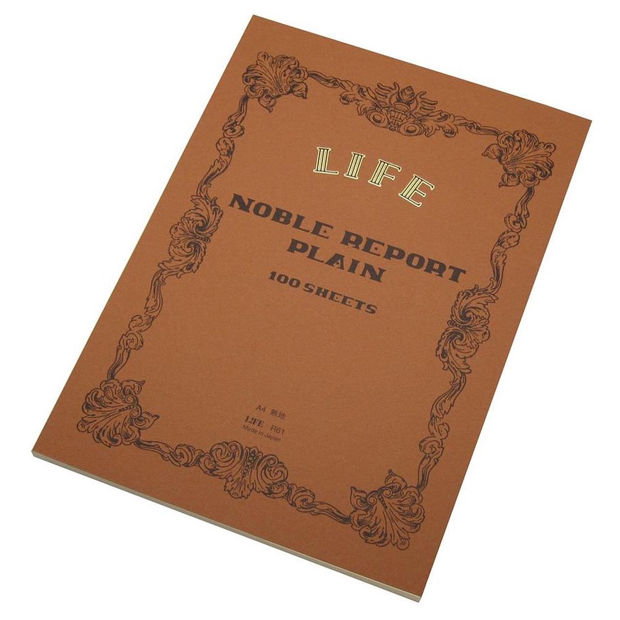 日本LiFE R Noble筆記本/ A4/ 空白 eslite誠品