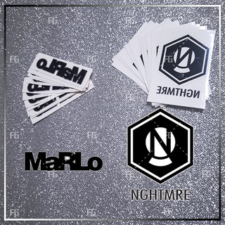 FG派對人►MaRLo / NGHTMRE 經典LOGO 防水紋身貼 電音 派對周邊