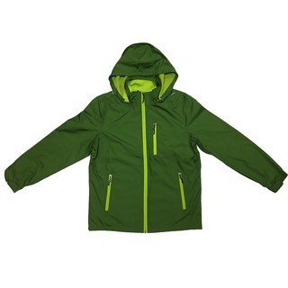 SOFO / 外套 風衣外套 網裏外套 防風外套 / 兩件式機能外套 可拆帽 / 男款 綠色