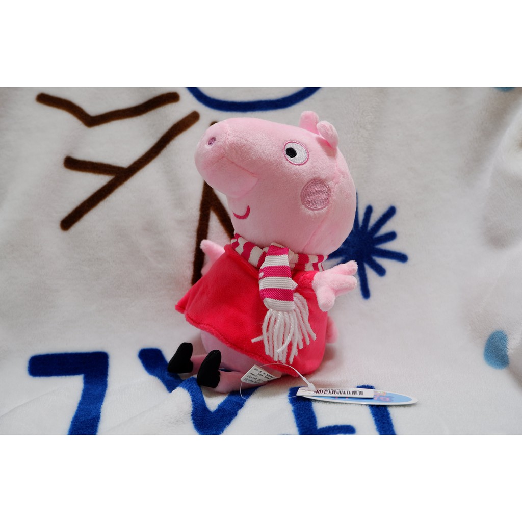 粉紅豬小妹圍巾款 佩佩豬 6英吋