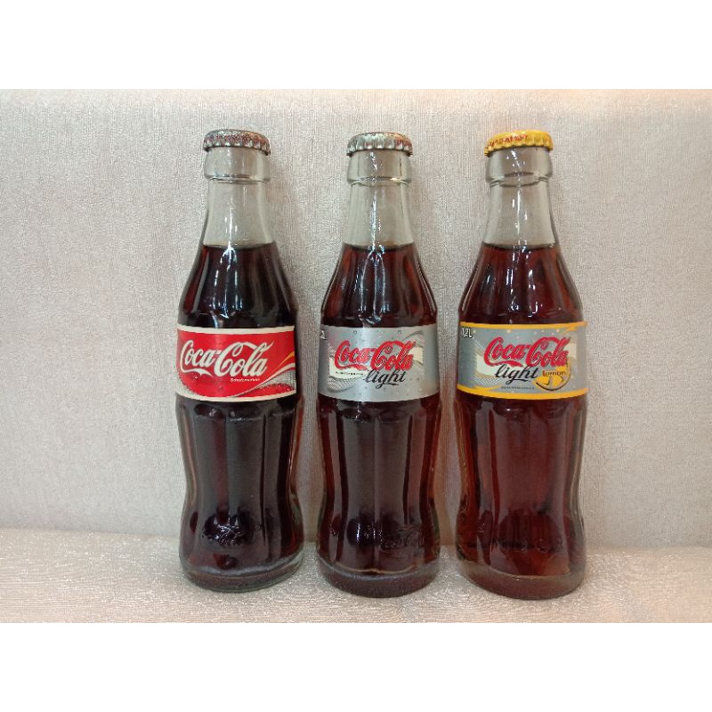德國 2005年 可口可樂 Coca Cola 200ml 200毫升 曲線瓶 玻璃瓶 三瓶一組