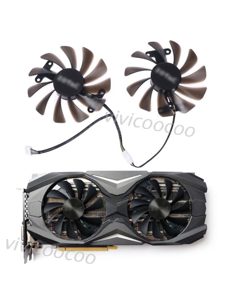 ZOTAC Vivi 95mm GFM10012H12SPA GAA8S2U 適用於索泰 GTX 1070Ti 1080