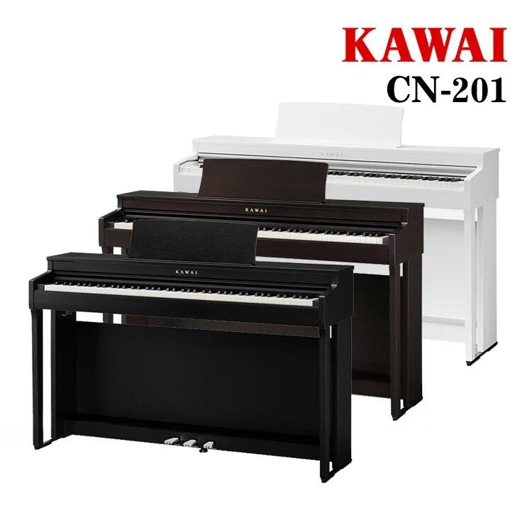 【名人樂器】KAWAI CN201 88鍵 電鋼琴 藍芽功能 附原廠升降椅