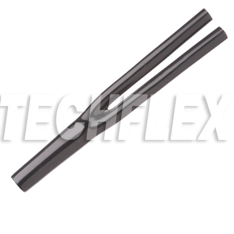 1個-Techflex ET40-1分4 ET20-1分2 黑色 軟管 分叉 Y型套管 用於訊號線 喇叭線 "非熱縮"