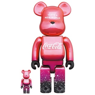 全新未拆 BE@RBRICK Coca-Cola Creations 400%+100% 電鍍可口可樂 500%