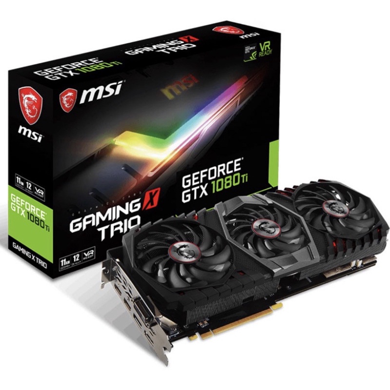 1080ti 帝版 顯示卡 msi 有盒 3060 3070 1050ti 請參考