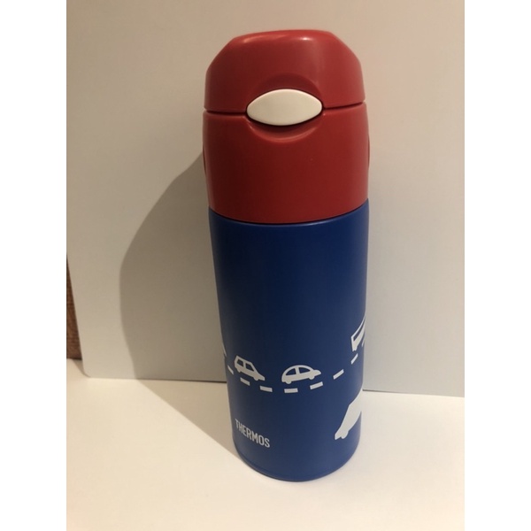 THERMOS 膳魔師兒童保溫杯 不銹鋼真空保溫杯 保溫瓶 保溫壺 附揹帶 保暖