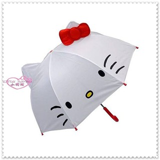♥小花花日本精品♥ Hello Kitty 雨傘 置物籃 馬桶刷 三件組