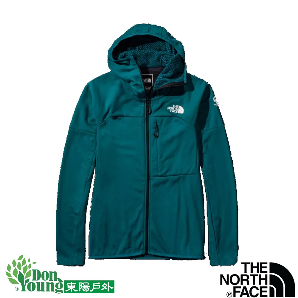 【THE NORTH FACE】北面女款 Summit L2 FUTUREFLEECE 全拉鍊連帽外套 5ABQ