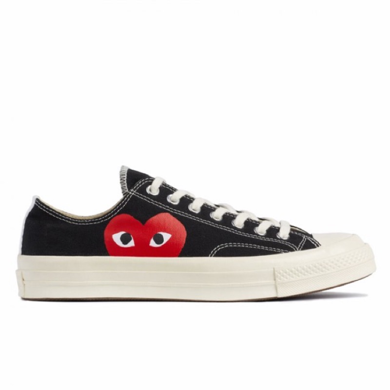 cdg play x converse