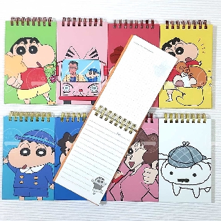 蠟筆小新 正版 直式上翻線圈橫線 筆記本 角色款B 記事本 線圈本 日記本 手札 隨身本 韓國 現貨 維尼的家