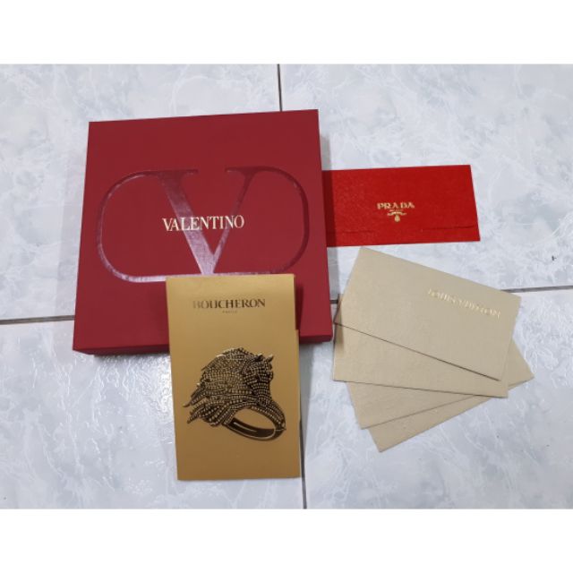 LV+VALENTINO+PRADA+BOUCHERON紅包袋組