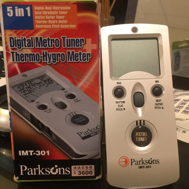 Parksons IMT-301 五合一節拍器/調音器/溼度計/溫度器 適用爵士鼓/大小提琴/鋼琴/吉他/節奏樂器