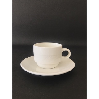 有發票/東昇瓷器餐具=大同強化瓷器97型羽雕咖啡杯 P9760CS
