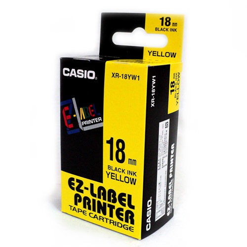 CASIO原廠標籤帶 18mm色帶 適用: KL-170 / KL-170plus / KL-G2TC