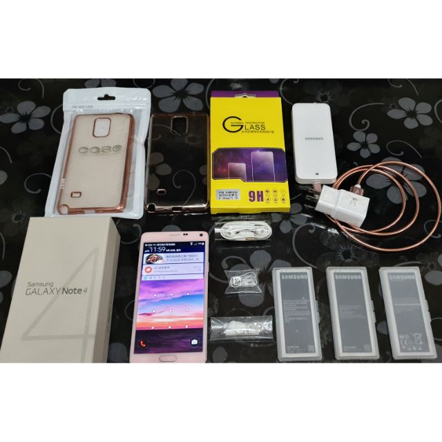 Samsung GALAXY Note4 手機 二手中古機  二手機 空機 32G 附原廠電池充電盒 可桃園市面交