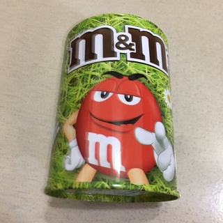 二手M&M's巧克力 M&M公仔 趣味造型筆筒(限量品)