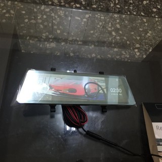 明耀汽車~全屏 電子數位後視鏡 觸碰式 前後行車紀錄器