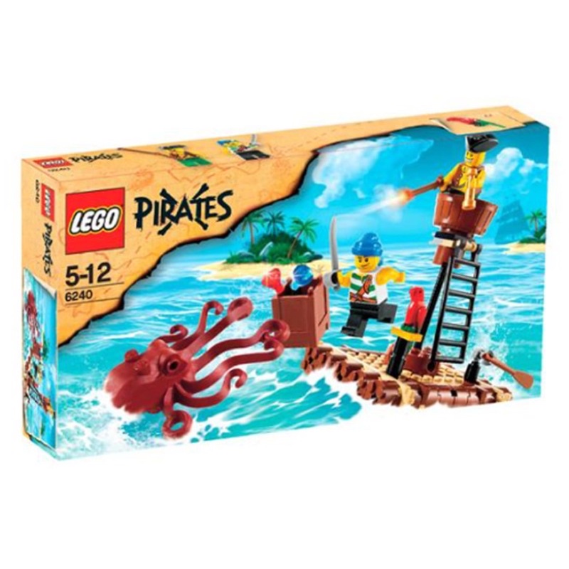 LEGO 6240 海盜 小船(二手)