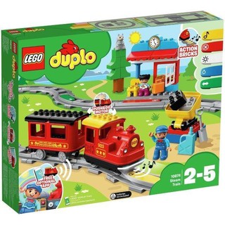 【周周GO】樂高 LEGO 10874 duplo 得寶系列 蒸汽列車