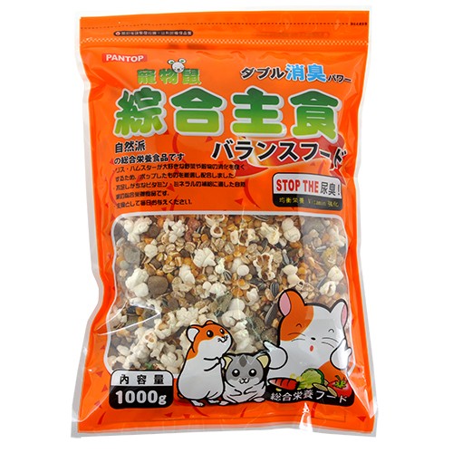 【寵物王國】PANTOP邦比-寵物鼠綜合主食1000g
