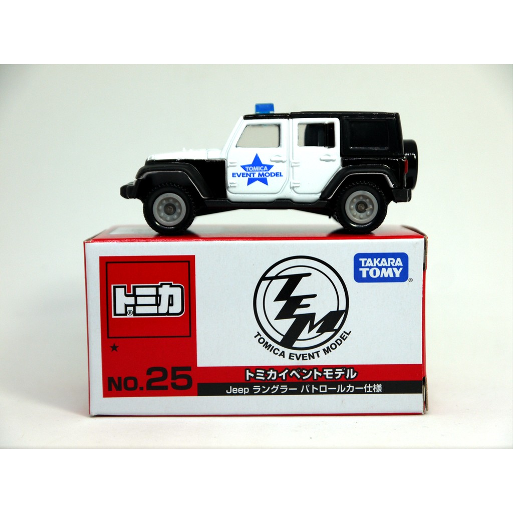 Tomica 會場限定tem特注no 25 Jeep 警車 蝦皮購物