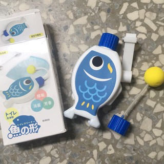 【堆堆樂雜貨店】╭☆現貨+日本熱銷 獨家專利-魚形自動🎏鯉魚馬桶清潔劑 除臭消垢 使用一次不用1元 SGS認證78