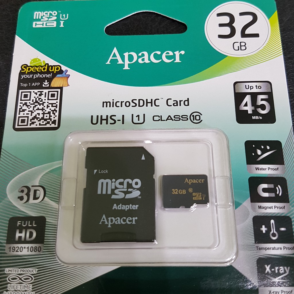 宇瞻 Apacer 32GB MicoSD 終身保固 高速 Class10 32g SDHC