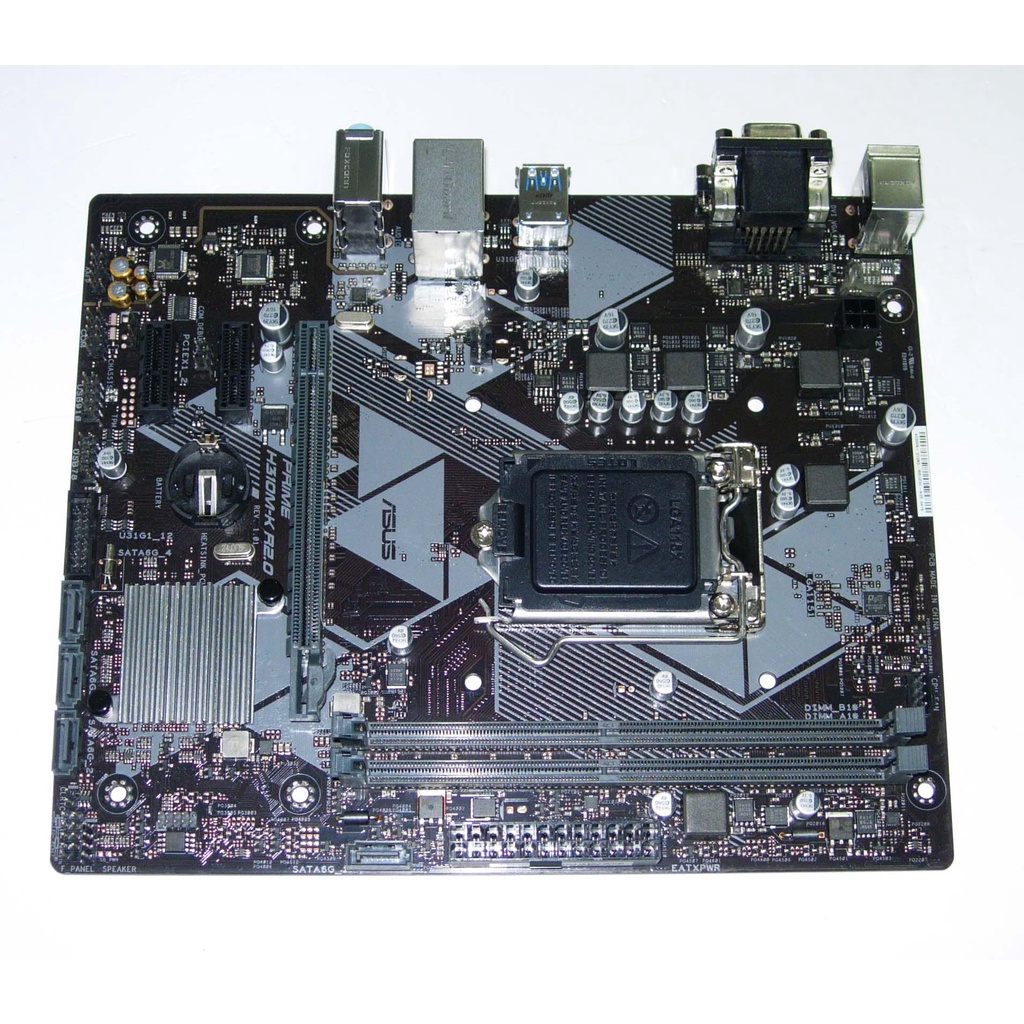 【大媽電腦】華碩 PRIME H310M-K R2.0 主機板 1151腳位 支援 INTEL第8、9代 DDR4附檔板