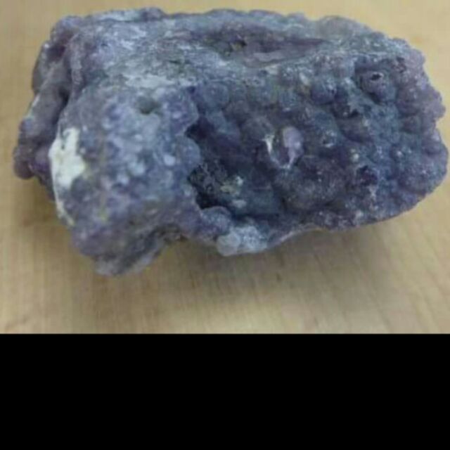 葡萄紫玉髓原礦
